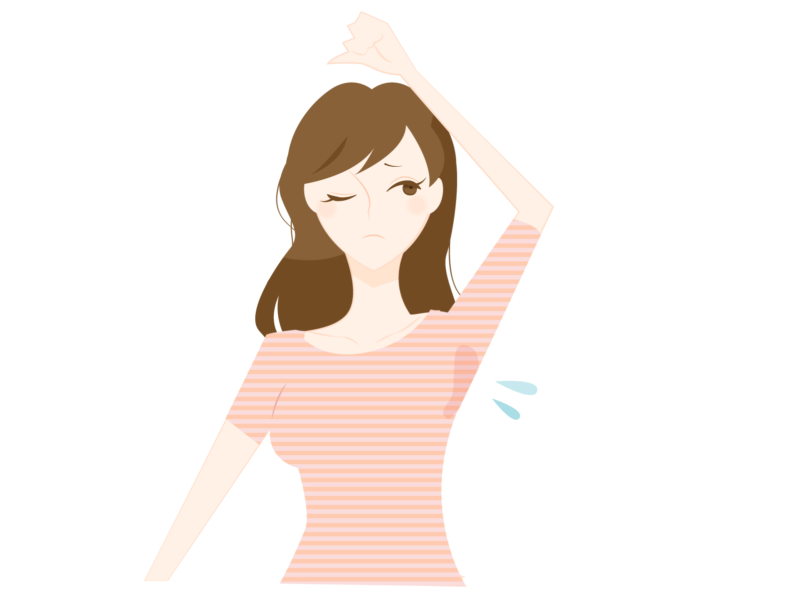 汗っかきと多汗症の違いは一体何？多汗症の種類についてもご紹介